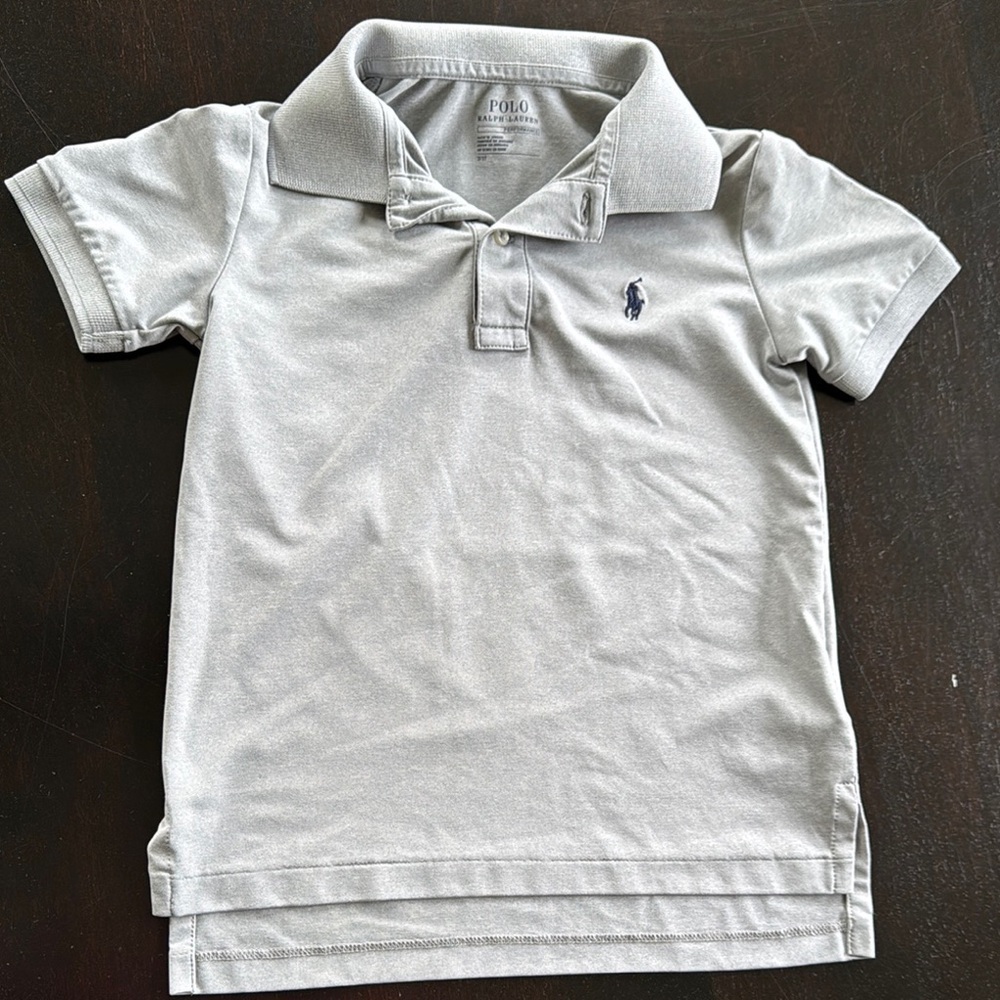 Polo by Ralph Lauren Gray Short Sleeve Polo